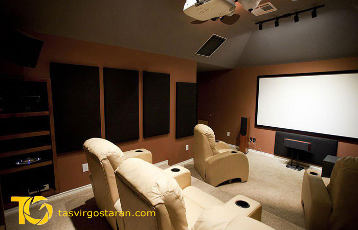 Experience cinema at home with a video projector